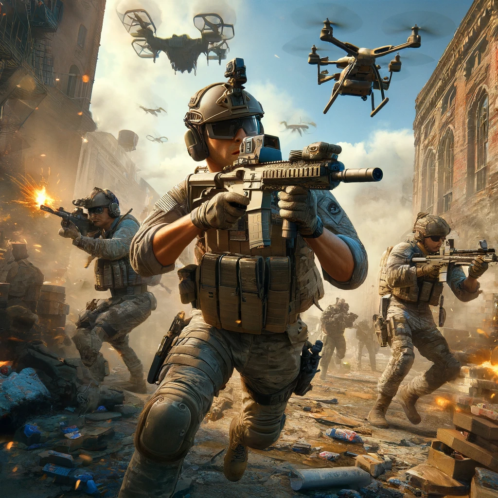  Battlefield Elite 3D Tactical Shooter Experience