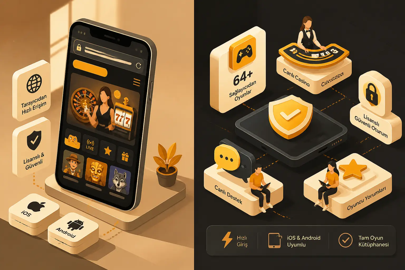 Casibom Mobil: Tarayıcıdan Kolay Erişim ve Tam Oyun Kütüphanesi visual guide for Casibom Casino